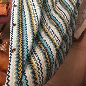 Mission for Target shower curtain